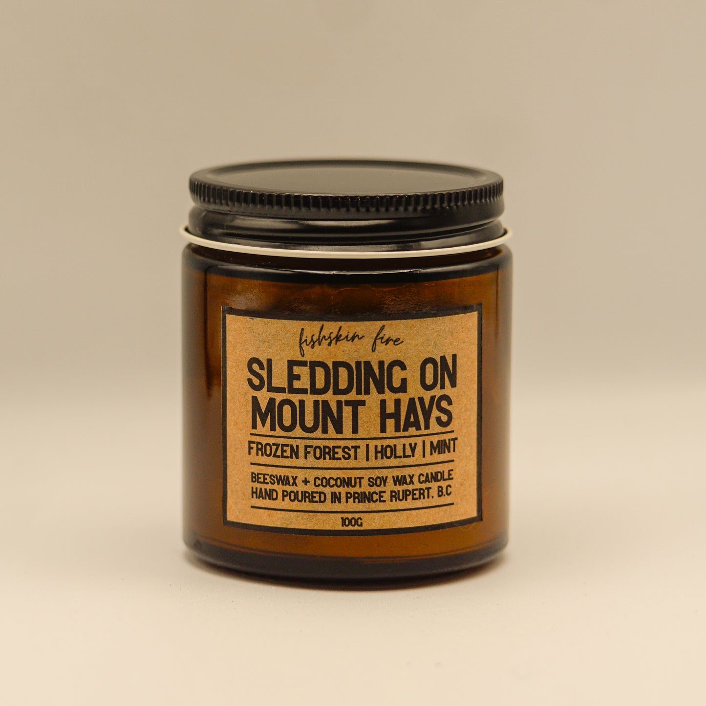 Sledding on Mount Hays